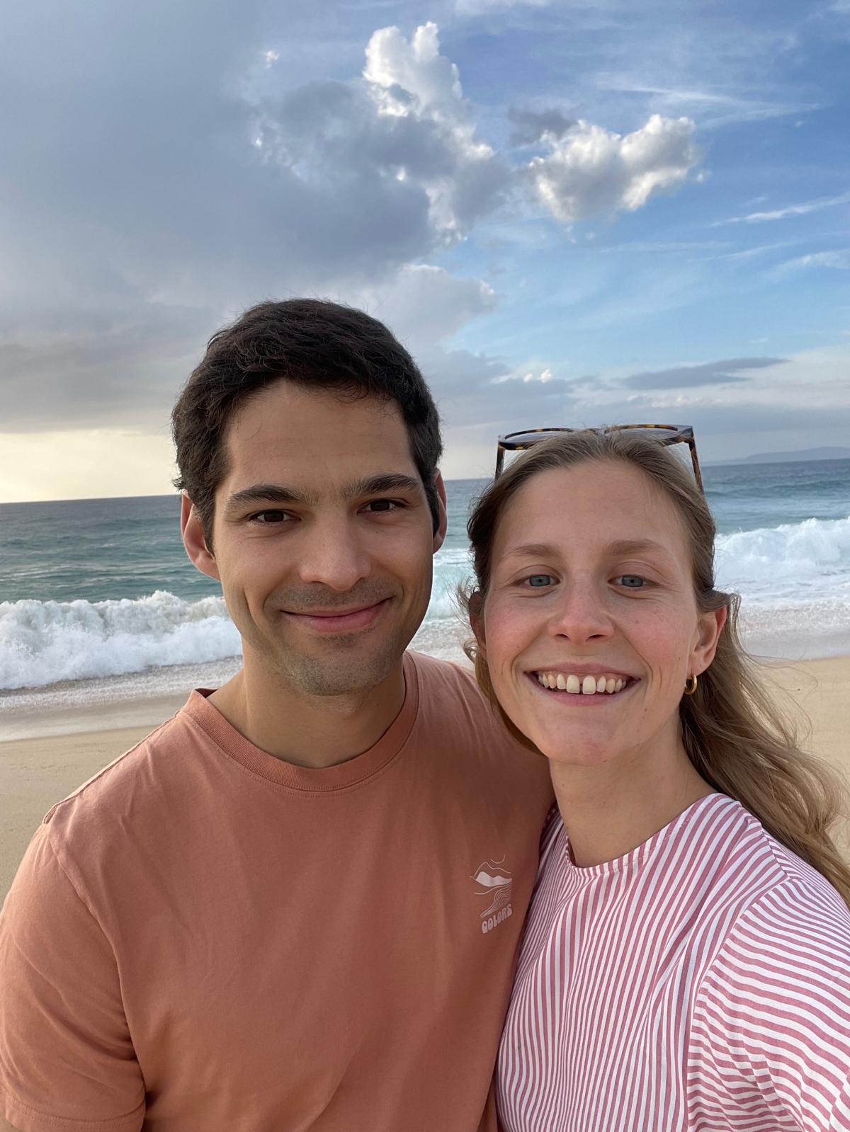 Mathilde et Benjamin à Comporta